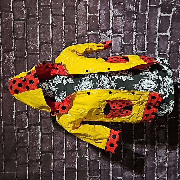 Driplets 🎁 by Wippette Kids Hooded Lady Bug Raincoat - Picture 1 of 11